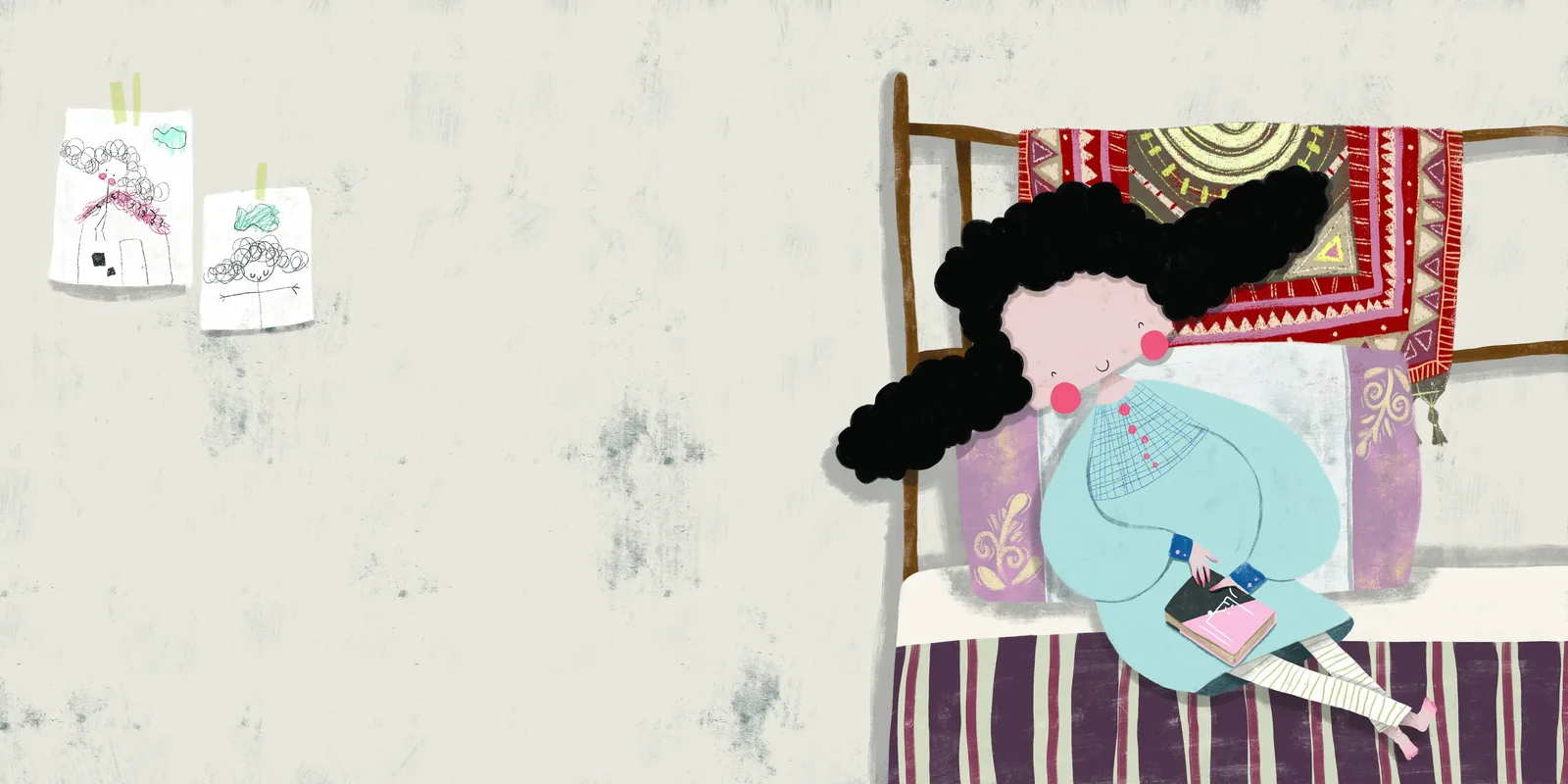 Interior illustration 6 from the children's book Jury and the Kind Gnome